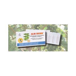 Aur derm supozitoare cu ulei de ricin, parafina si vitamina a (supozitoare) 10buc LAUR MED