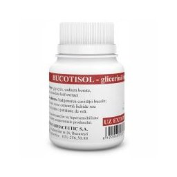 Bucotisol, glicerina boraxata 10% 25ml TIS