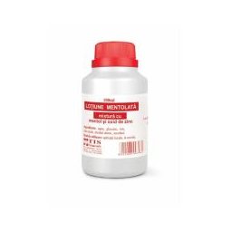 Lotiune mentolata, mixtura cu mentol si oxid de zinc 100ml TIS