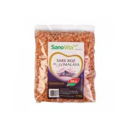 Sare roz de himalaya, grunjoasa 500gr SANO VITA