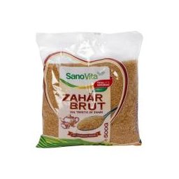 Zahar brut, din trestie de zahar 500gr SANO VITA
