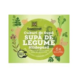 Cuburi de supa cu legume hildegard 60gr SONNENTOR