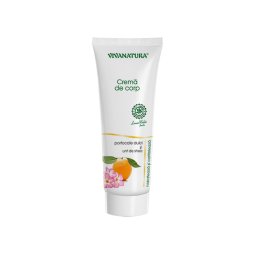 Crema de corp cu ulei de portocale dulci si unt de shea 250ml VIVA NATURA