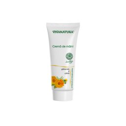 Crema de maini cu galbenele si catina 75ml VIVA NATURA