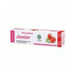 Pasta de dinti gennadent junior, cu argila si capsuni 80ml VIVA NATURA
