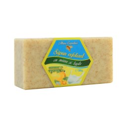 Sapun exfoliant cu miere si lapte 150gr ALBINA CARPATINA