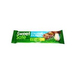 Sweet&safe, ciocolata cu lapte si stevia 25gr SLY NUTRITIA