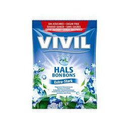 Bomboane extra stark cu menta si vitamina c 60gr VIVIL