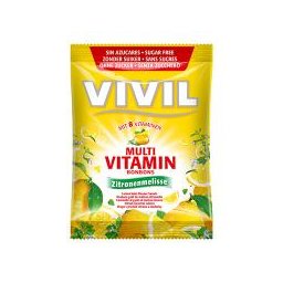 Bomboane multivitamine cu lamaie, fara zahar 60gr VIVIL