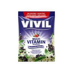 Bomboane multivitamine cu soc, fara zahar 60gr VIVIL