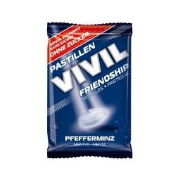 Bomboane friendship cu menta naturala, fara zahar 25gr VIVIL