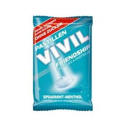 Bomboane friendship cu spearmint si mentol, fara zahar 25gr VIVIL