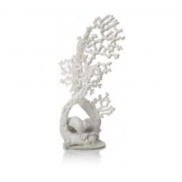 Ornament BiOrb sculptura coral alb, mare