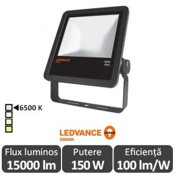 Osram Ledvance - Proiector LED de Exterior 150W IP65 6500K Alb-Rece BK