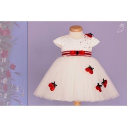 Rochie botez Summer Ladybug