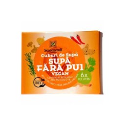 CUB SUPA "FARA PUI" VEGAN ECO 6cuburi x 60gr SONNENTOR