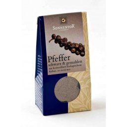 CONDIMENT - PIPER NEGRU MACINAT ECO 35gr SONNENTOR