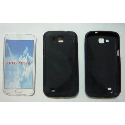 Husa silicon Samsung i9260 negru