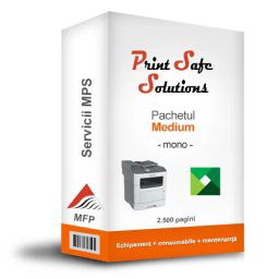 Lexmark MPS Print Safe Solutions Medium, MFP A4 monocrom