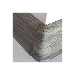 PBE605.172-S4 - Set 4 bucati piese colt exterior culoare stejar cenusa pentru plinta PBC605