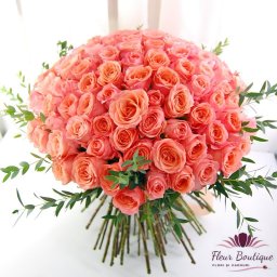 Buchet 101 trandafiri "Vintage Roses