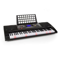 SCHUBERT Etude Tastatură de învățare 450 USB 61 taste, USB MIDI player, taste iluminate, afișaj LCD, negru (PN3-Etude 450 MIDI)