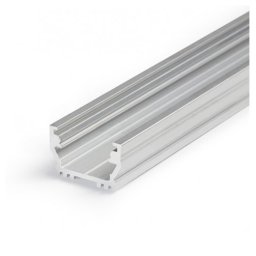 Profil LED aparent UNI 12, aluminiu anodizat, lungime 2m