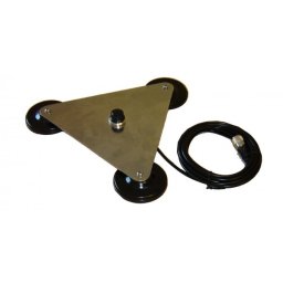 Magnet Megawat Triplu, mufa PL, inox, cablu 4 m