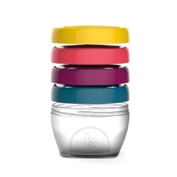 Set 4 recipiente pentru pastrarea hranei, 120 ml
