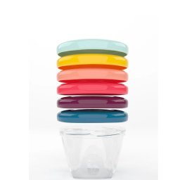 Set 6 recipiente pentru pastrarea hranei, 180 ml