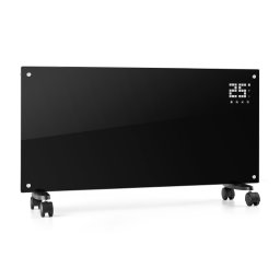Klarstein Bornholm Încălzitor cu convecție 2000W Afișaj LED 2 trepte de încălzire Negru (ACO7-Bornholm-B)