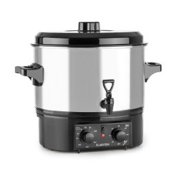Klarstein Biggie Small, oțel inoxidabil, 16 L, 2000 W, oală pentru conservare (FP2-Biggie-Small)