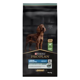 Pro Plan Adult Large Breed Athletic Sensitive Digestion, miel 14 kg