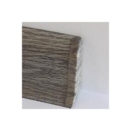PBDS605.172 - Set 4 bucati piese inchidere plinta (2 buc. dreapta + 2 buc. stanga) culoare stejar cenusa pentru plinta PBC605