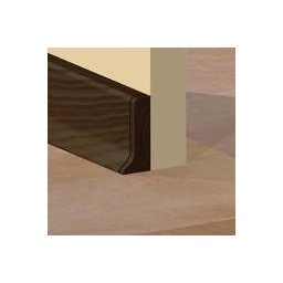 PBDS505.162 - Set 4 bucati piese inchidere plinta (2 buc. dreapta + 2 buc. stanga) culoare wenge pentru plinta PBC505