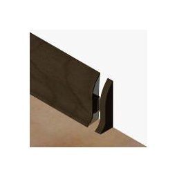 PBDS605.244 - Set 4 bucati piese inchidere plinta (2 buc. dreapta + 2 buc. stanga) culoare zebrano pentru plinta PBC605