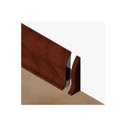 PBDS605.41 - Set 4 bucati piese inchidere plinta (2 buc. dreapta + 2 buc. stanga) culoare mahon pentru plinta PBC605