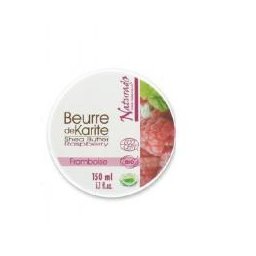 Unt de shea bio cu ulei de zmeura 150ml 150ml NATURA MONDE