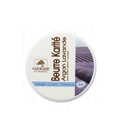Unt de shea bio cu ulei de argan si lavanda 150ml 150ml NATURA MONDE