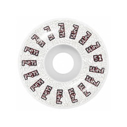 Roti skate Blind OG Circulate 51mm White/Red