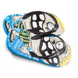 Slapi/Flip flops Volcom Kids Rocker Creedlers Art