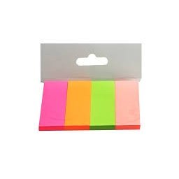 Index adeziv hartie 20 x 50mm, 4 culori/set
