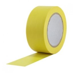 Banda adeziva de marcare galbena 50mm x 33m, OPG