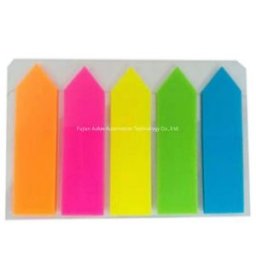 Index sageata autoadeziv 12 x 45 mm neon, 5 culori