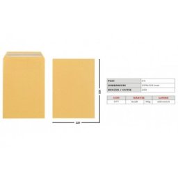 Plic C4 Kraft siliconic, 250/cutie