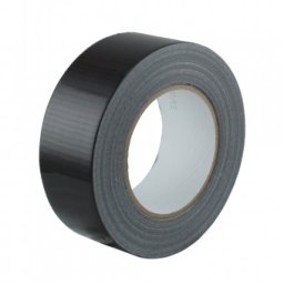 Banda adeziva textila neagra 48mm x 25m, Bedax