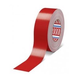 Banda adeziva textila Tesa 4688, 50mm x 25m rosie