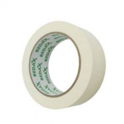 Banda adeziva hartie 25mm x 35m Bedax, 60 grade