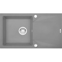 EVORA Chiuveta Granit GRANITE SINK GREY METALIC 780x440x180, 3,5" ZQJ_S113