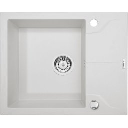 ANDANTE ALABASTER GRANITE SINK ONE BOWL WITH DRAINER WITH FITTING ZQN_A11A